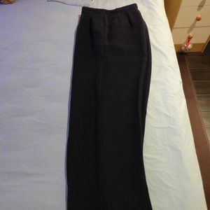 Emma James dark blue wideleg lightweight pants US8